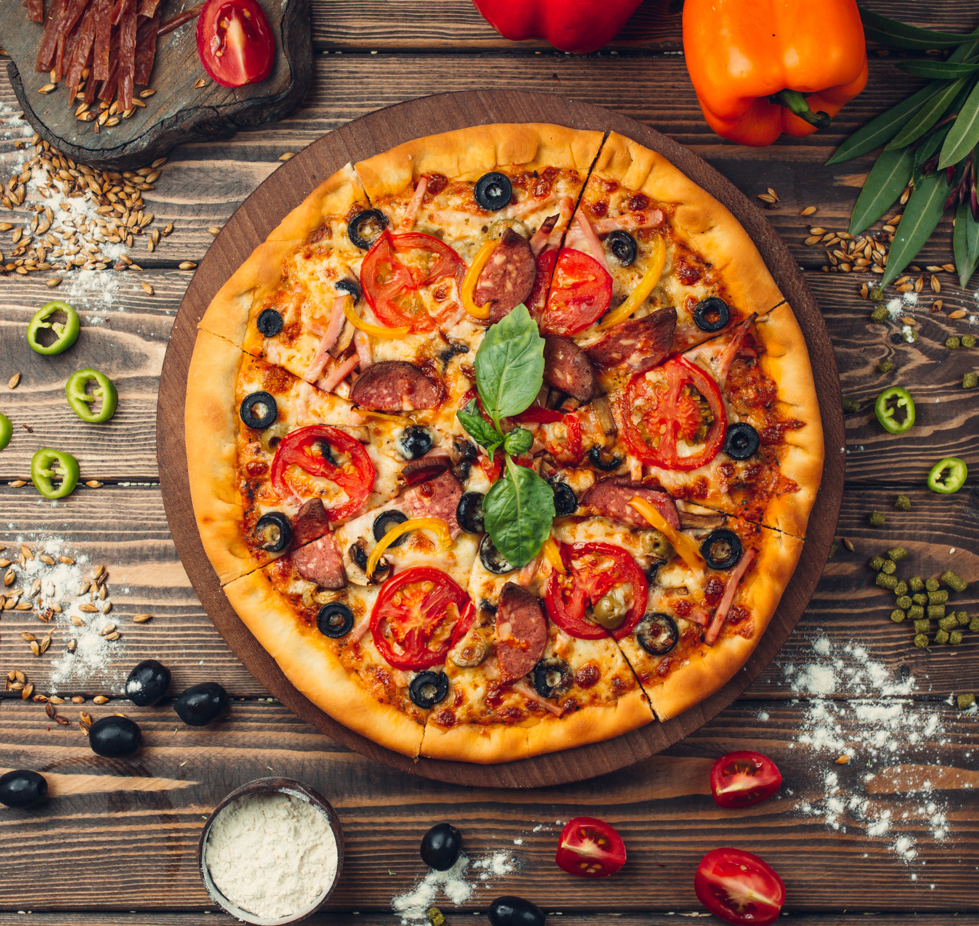 Pizza de Calabresa